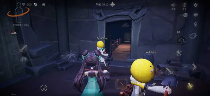 screenshot pubblico Tomb Busters per valutare la pressione della run